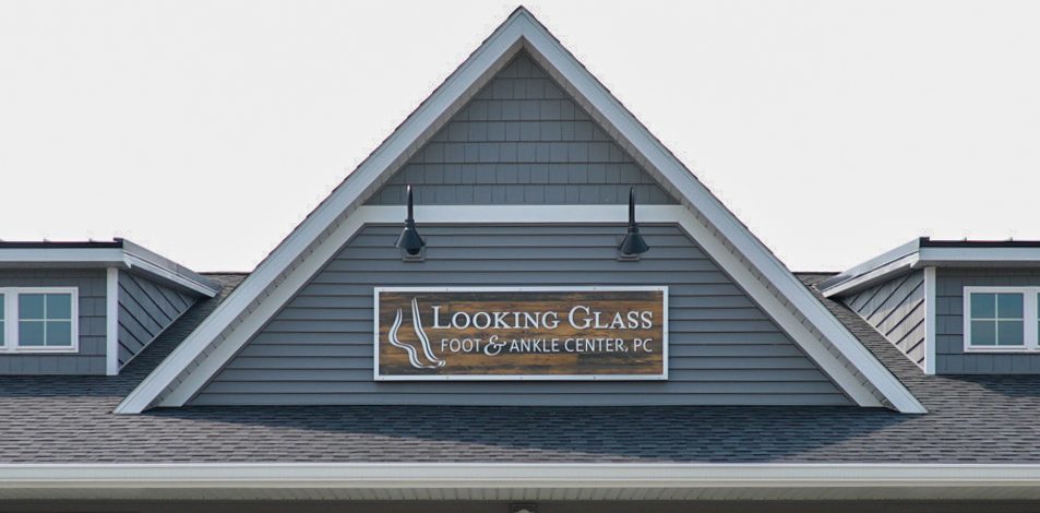 Looking Glass Exterior Building Signage